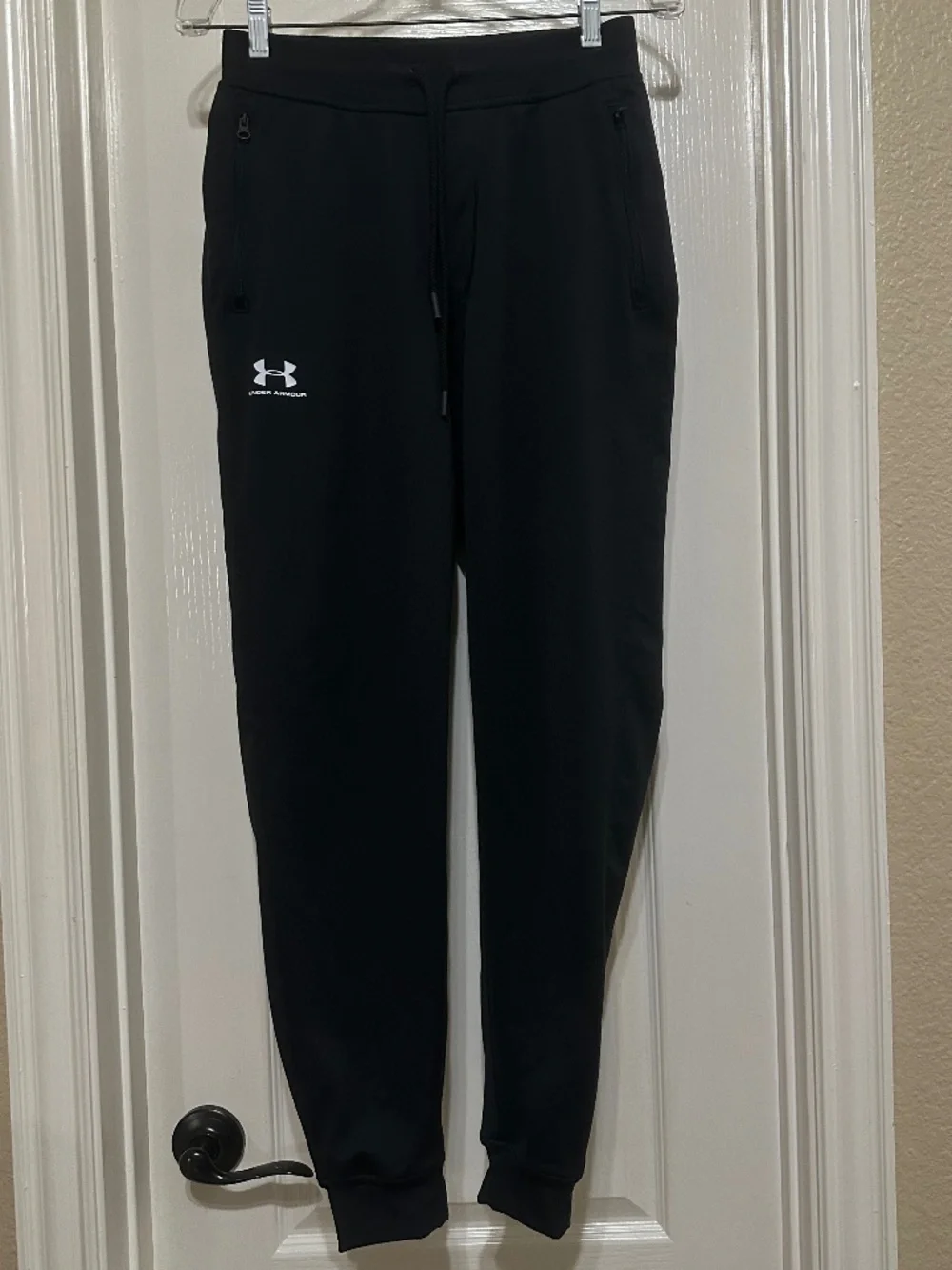 Under Armour Loose Joggers Mens S Zip Pockets EUC